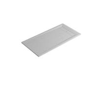 GoodHome Luiro Matt White Rectangular Reversible Drainer Shower Tray (L)1600mm (W)800mm (H) 38mm