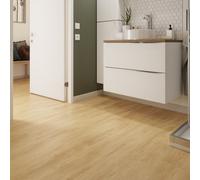 GoodHome Lulea Pure Natural Wood Effect Laminate Flooring, 1.995M²
