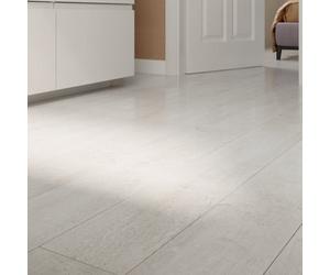 GoodHome Mambo Gladstone White Natural Wood Effect Synchronised Click Vinyl Planks, 2.17M²