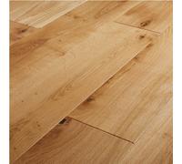 GoodHome Marcy Natural Oak Engineered Real Wood Top Layer Flooring, 1.37M²