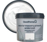 GoodHome Masonry White Primer & Undercoat, 5L
