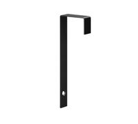 GoodHome Matt Black Steel Bracket (L)40mm (H)133mm