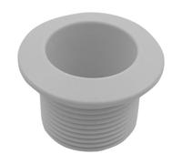 GoodHome Matt White Plastic Basin Overflow Trim
