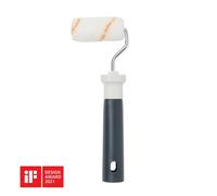 GoodHome Medium Pile Fixed Roller Frame & Sleeve For All Paints, (L)65mm, 1 Piece Set