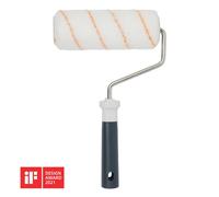 GoodHome Medium Pile Fixed Roller Frame & Sleeve, (L)180mm, 1 Piece Set