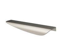 GoodHome Mehaban Satin Nickel Effect Any Room Furniture Curved Pull Handle (L)17Cm (D)18mm, Pack Of 2