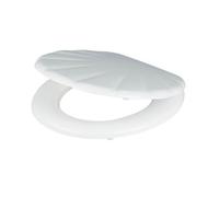 GoodHome Mendra White Standard Close Toilet Seat