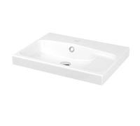 GoodHome Mila White Counter Top Basin (W)60.4Cm