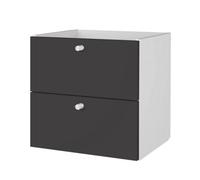 GoodHome Mixxit Grey Internal Modular Drawer Kit (H)329mm (W)330mm (D)325mm