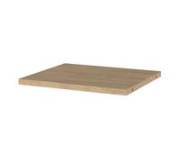 GoodHome Mixxit Natural Oak Effect Rectangular Shelf (L)33Cm X (D)32.6Cm