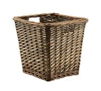 GoodHome Mixxit Natural Willow Foldable Storage Basket (H)30Cm (W)30Cm (D)30Cm