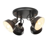 GoodHome Modern Matt Black 4 Light Spotlight