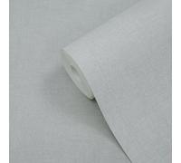 GoodHome Moivre Light Grey Concrete Effect Contemporary Textured Wallpaper