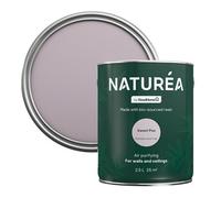 GoodHome Naturéa Sweet Pea Velvet Matt Wall Paint, 2.5L