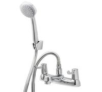 GoodHome Netley Bath Mixer Tap With Shower Kit
