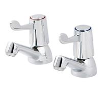 GoodHome Netley Traditional Basin Pillar Tap
