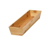 GoodHome Nitaki Natural Bamboo & Mdf Cutlery Tray, (H)60mm (W)102mm