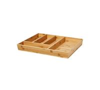 GoodHome Nitaki Natural Bamboo & Mdf Cutlery Tray, (H)60mm (W)514mm