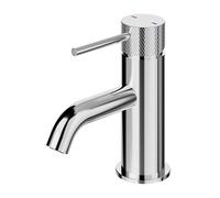 GoodHome Owens Medium Chrome Effect Round Basin Mono Mixer Tap