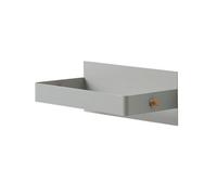 GoodHome Pecel Grey Magnetic Paper Roll Holder