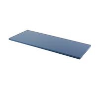 GoodHome Perma Satin Blue Oak Veneer Square Edge Mdf Worktop (T) 2.8Cm X (L) 120.5Cm X (W) 45.2Cm