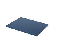 GoodHome Perma Satin Blue Square Edge Mdf Worktop (T) 2.8Cm X (L) 60.5Cm X (W) 45.2Cm