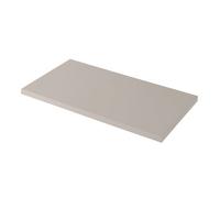 GoodHome Perma Satin Grey Square Edge Mdf Worktop (T) 2.8Cm X (L) 80.5Cm X (W) 45.2Cm