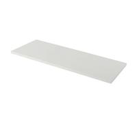 GoodHome Perma Satin White Square Edge Mdf Worktop (T) 2.8Cm X (L) 120.5Cm X (W) 45.2Cm