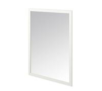 GoodHome Perma White Rectangular Wall-Mounted Bathroom Mirror (H)70Cm (W)100Cm