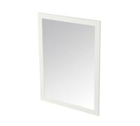 GoodHome Perma White Rectangular Wall-Mounted Bathroom Mirror (H)70Cm (W)50Cm
