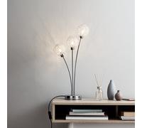 GoodHome Phaidros Chrome Effect Table Light