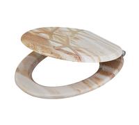 GoodHome Pilica Beach Yellow Standard Soft Close Toilet Seat