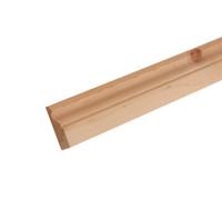 GoodHome Planed Natural Pine Ogee Architrave (L)2100mm (W)58mm (T)15mm