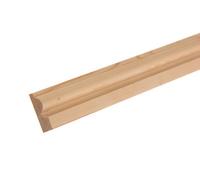 GoodHome Planed Natural Pine Torus Architrave (L)2100mm (W)69mm (T)19.5mm