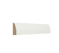 GoodHome Primed White Mdf Chamfered Architrave (L)2100mm (W)69mm (T)14.5mm
