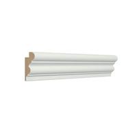 GoodHome Primed White Mdf Ogee Picture Rail (L)2400mm (W)44mm (T)18mm