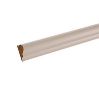 GoodHome Primed White Mdf Torus Picture Rail (L)2400mm (W)44mm (T)18mm