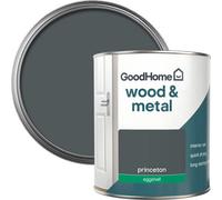 GoodHome Princeton Eggshell Metal & Wood Paint, 750Ml