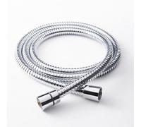 GoodHome Pvc & Stainless Steel Shower Hose, (L)1.25M