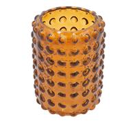 GoodHome Reyes Orange Glass Tumbler