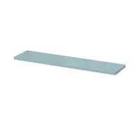 GoodHome Rigga Modular Blue Timber Rectangular Floating Shelf (L)80Cm X (D)19Cm