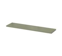 GoodHome Rigga Modular Tea Green Timber Rectangular Floating Shelf (L)80Cm X (D)19Cm
