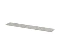 GoodHome Rigga Modular Terrazzo Grey Oak Effect Rectangular Floating Shelf (L)118Cm X (D)19Cm