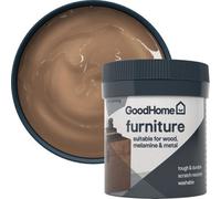 GoodHome Santa Monica Metallic Effect Satin Furniture Paint, 80Ml Tester Pot