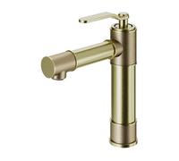 GoodHome Sauga Tall Round Basin Mono Mixer Tap