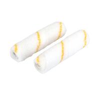 GoodHome Short Pile Microfibre 4" Roller Sleeve, Pack Of 2
