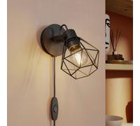 GoodHome Smertrio Plate Matt Black Spotlight