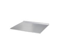 GoodHome Sonchus Silver Metallic Effect Aluminium Lining, (W)564mm