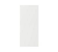 GoodHome Stevia & Garcinia Gloss White Light Oak Effect Standard Wall End Panel (H)720mm (W)320mm