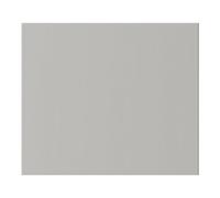 GoodHome Stevia Innovo Handleless Matt Pewter Grey Slab Drawer Front, Pack Of 2 (H)340mm (W)397mm (T)18mm